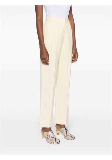 White Banker pleat-detailed trousers - women BLAZÉ MILANO | MPA01ESSE0650001